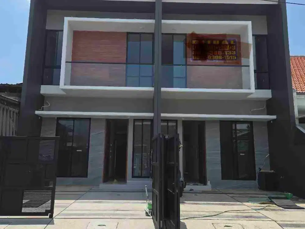 Dijual Rumah Minimalis Modern di komplek perumahan, Surabaya Timur