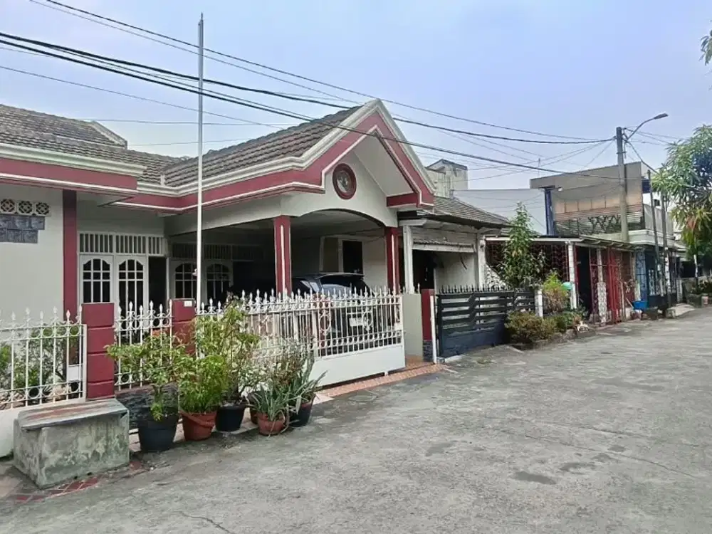 DIJUAL RUMAH KOMPLEK KEDAMAIAN PERMAI DEKAT SEKOLAH FAVORIT PALEMBANG
