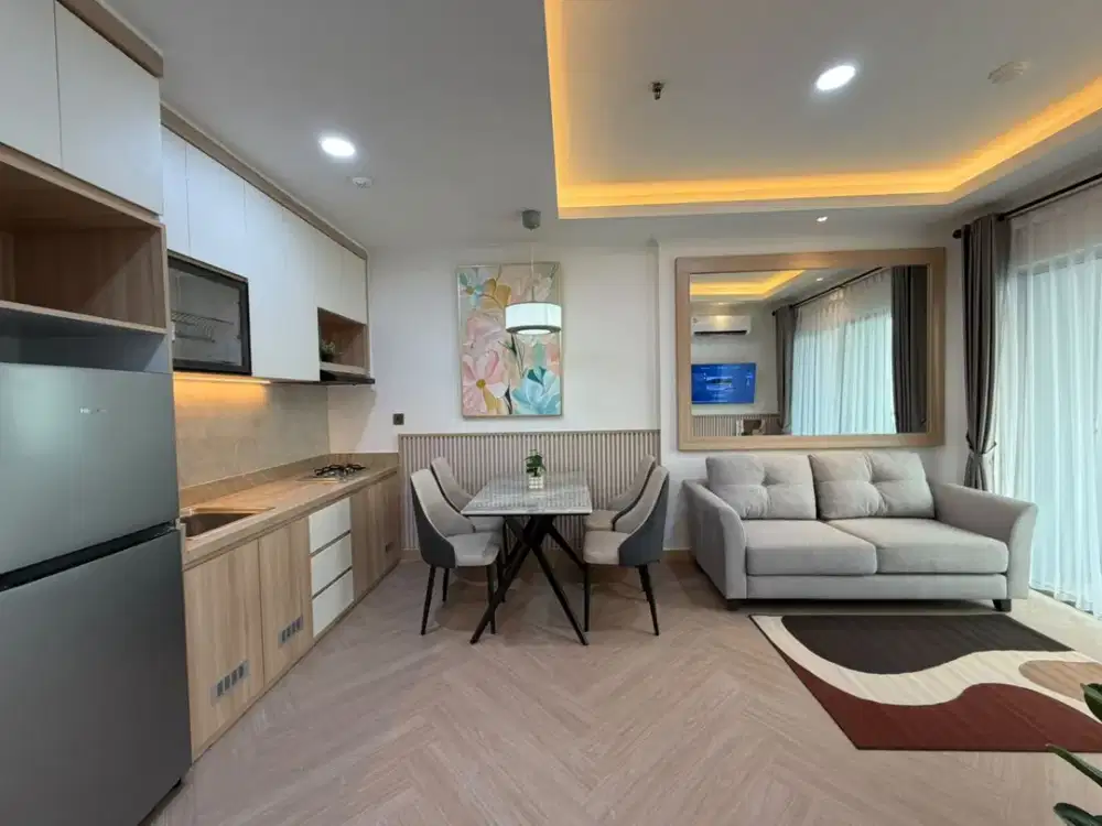 Dijual cepat unit siap huni Apartemen City Home Mall of Indonesia (MOI) Tower Manhattan Bay, Kelapa Gading, Jakarta Utara