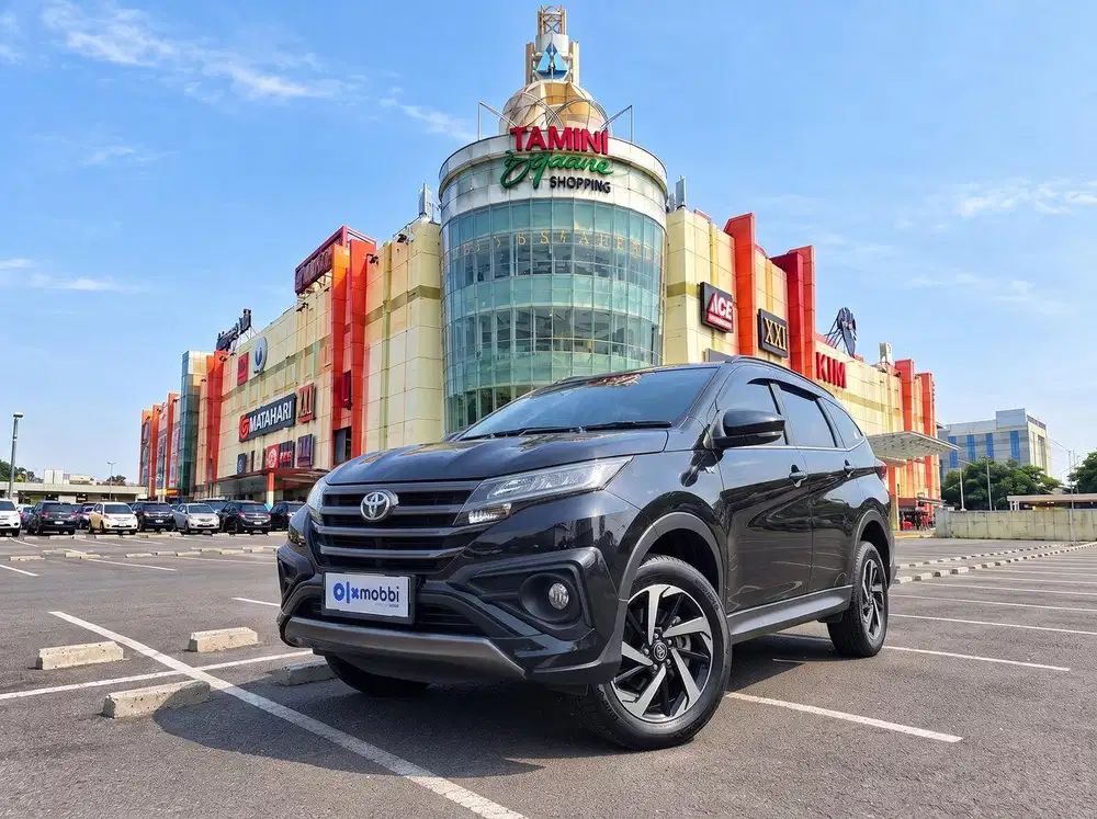TDP RENDAH - Toyota Rush 1.5 S Bensin-AT 2021 Hitam CJFGB