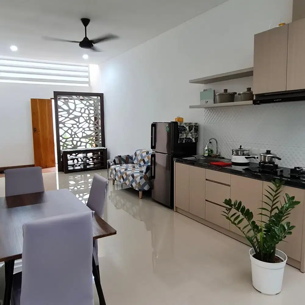 Rumah 2 kamar tidur 2 kamar mandi bisa sewa bulanan