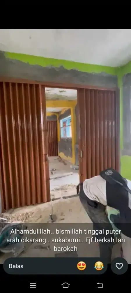 pintu Harmonika Harga Terjangkau