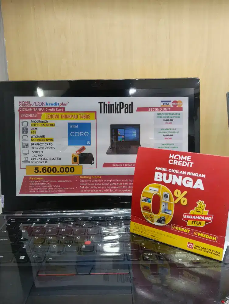 LAPTOP LENOVO THINKPAD T480S