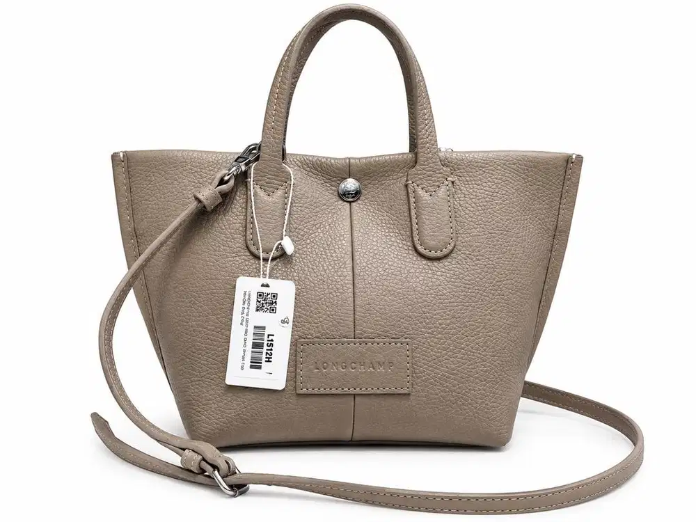 LONGCHAMP ESSENTIAL XS - CLAY LEATHER | MADE IN FRANCE ORIGINAL