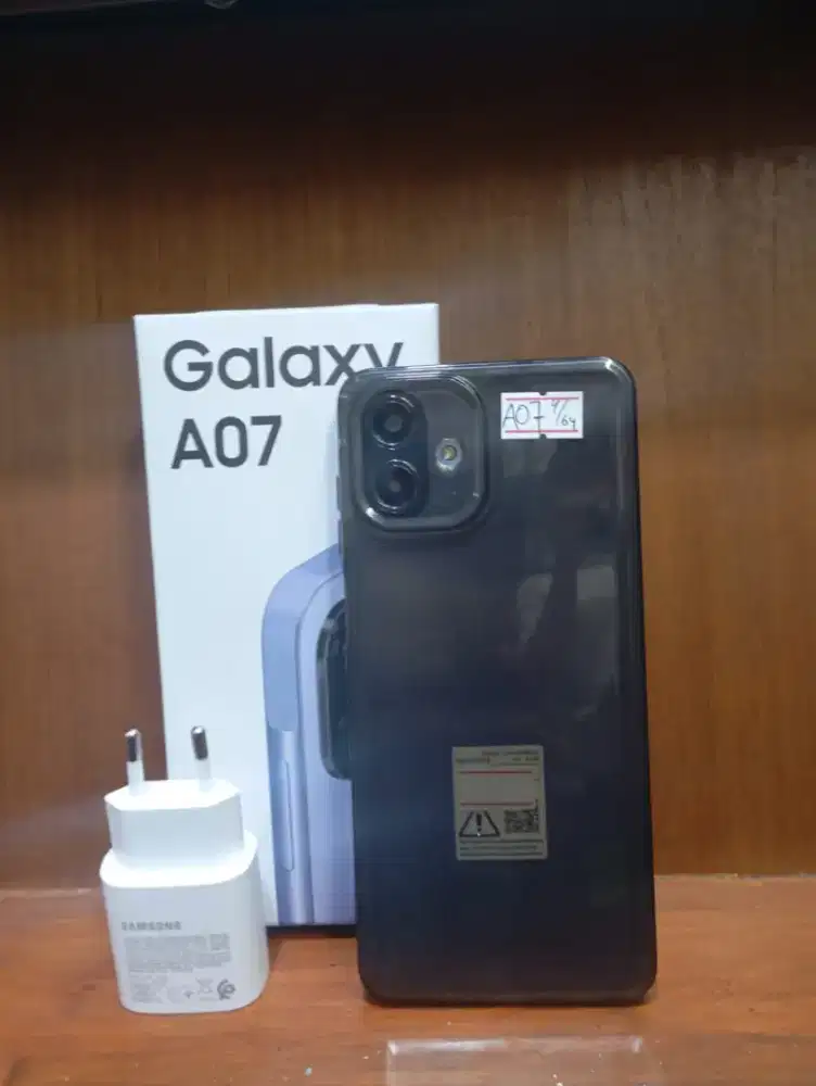 Samsung A07 4/64 Second Like New Fullset