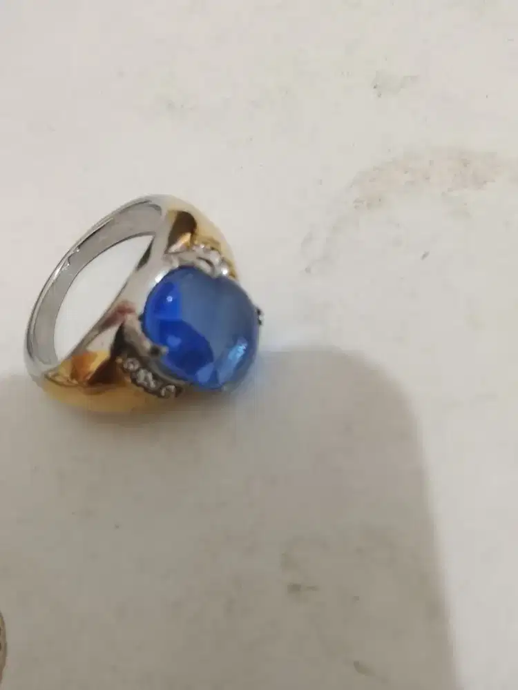 Batu Cincin Blue Safir / Safire