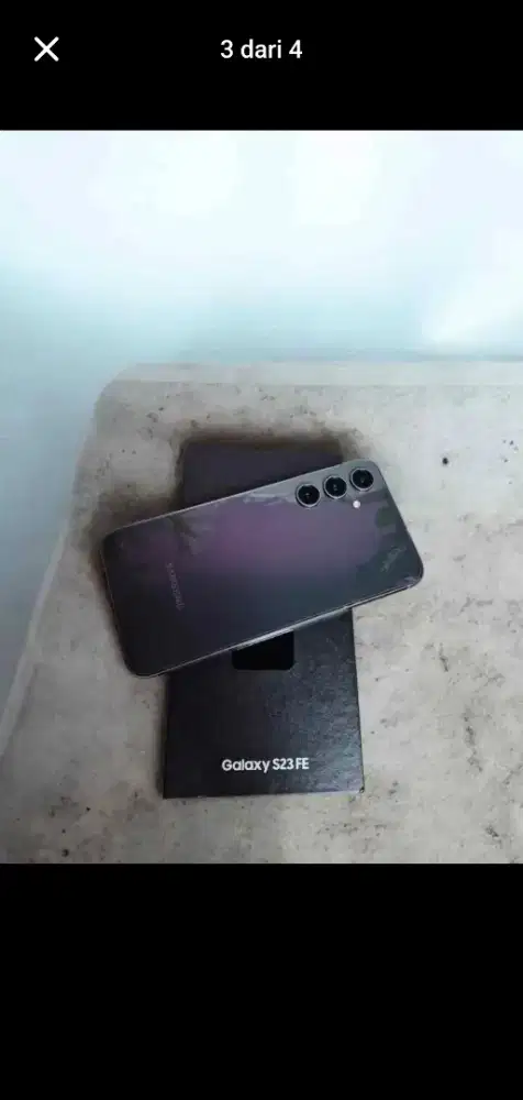 Samsung s23 fe 128GB second lengkap tt bisa