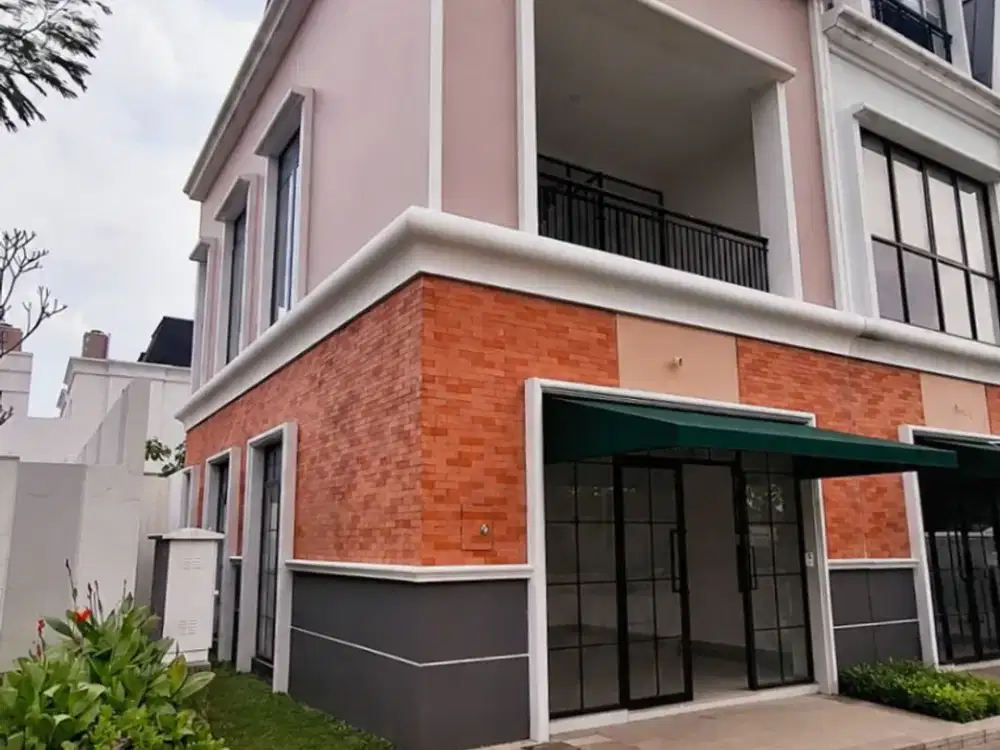DIJUAL/DISEWAKAN RUKO HOOK BARU CITRA GARDEN BINTARO, VIEW TAMAN & DANAU