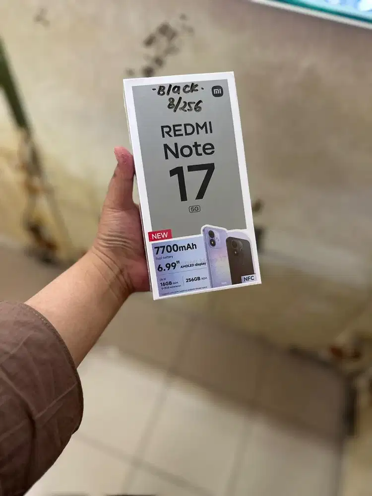 redmi note 17 5g 8/256 new