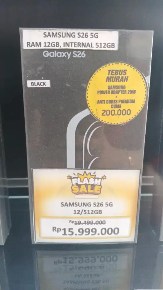 Samsung s26 jaringan 5G internal 512