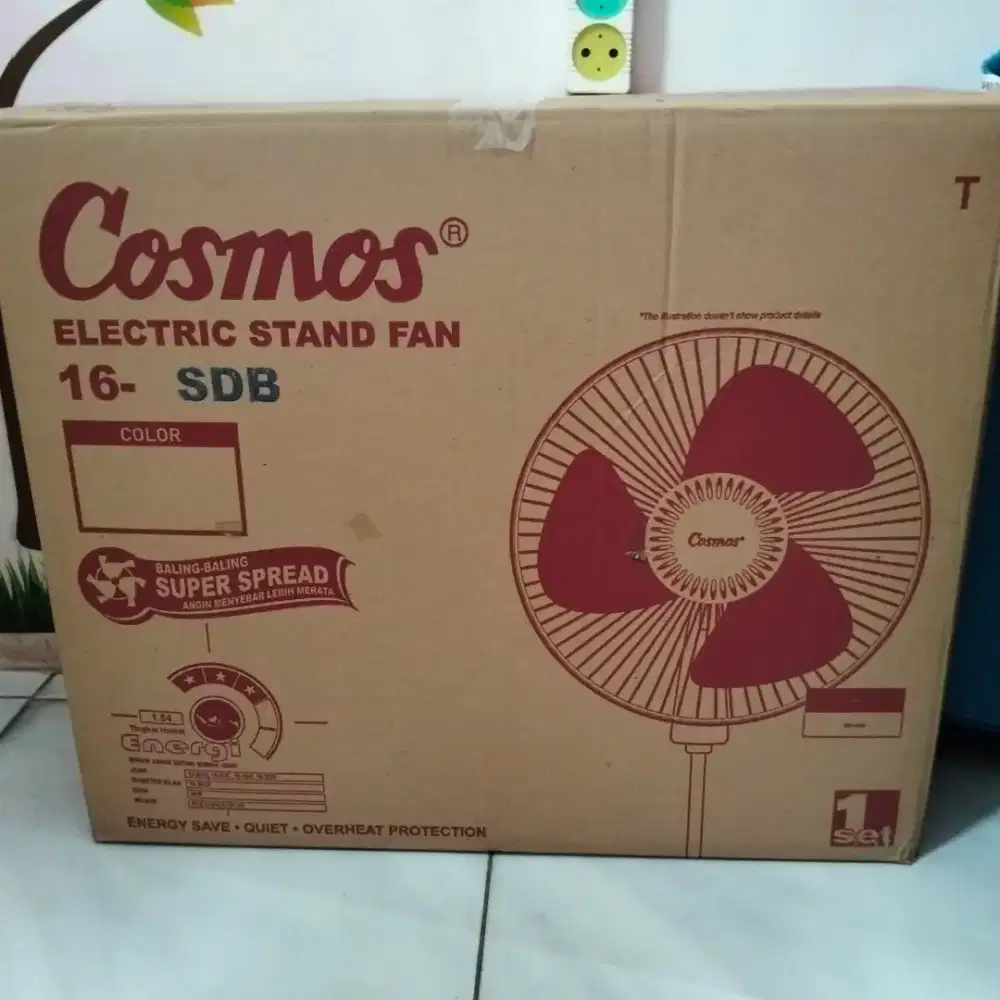 Kupas angin berdiri 16 inci