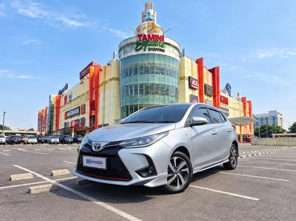 TDP RENDAH - Toyota Yaris 1.5 TRD Sportivo Bensin-AT 2021 Silver C8ASB