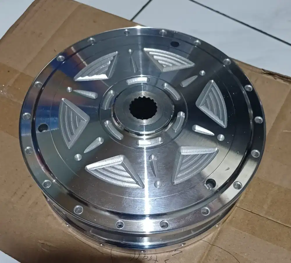 Tromol belakang mio bubut costum