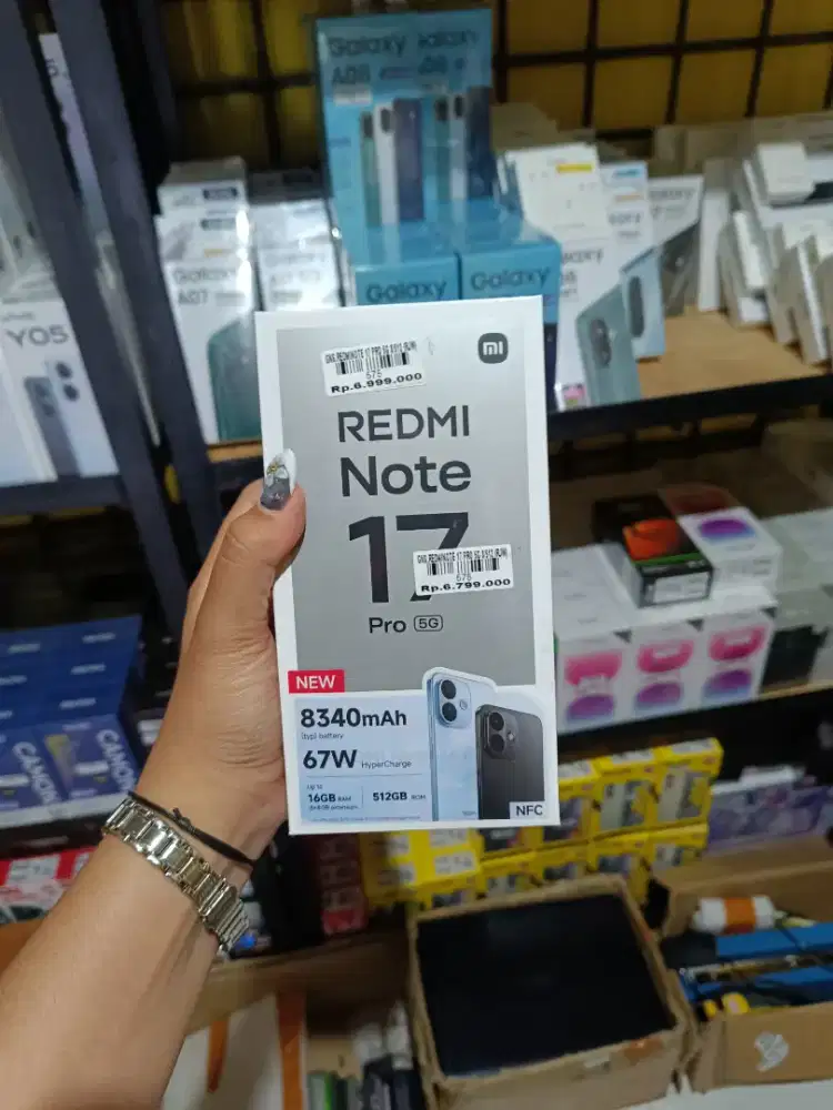 REDMI NOTE 17 PRO 5G8/512 ATLANTIS DAHSYAT