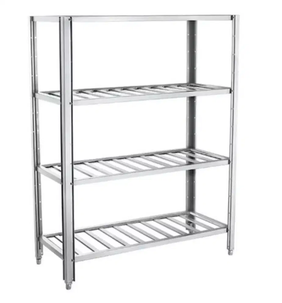Rak stainless 4 tingkat uk. 120x50x150