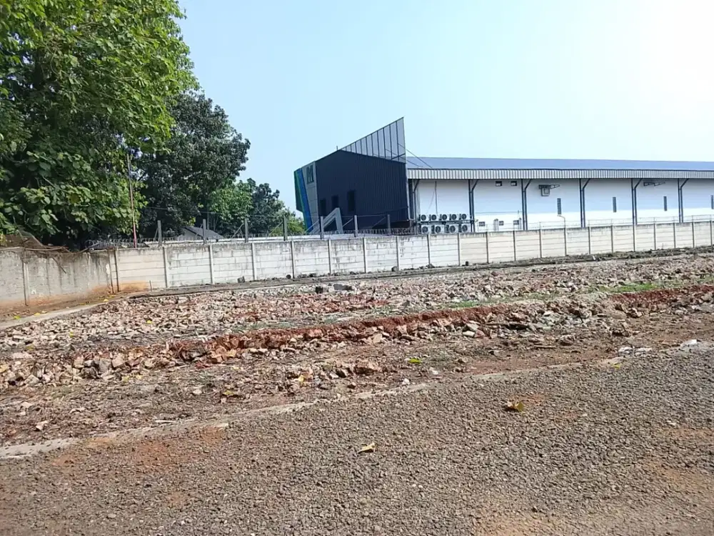 Di Jual Lahan Zona Industri. Lokasi Nempel Jalan Utama. Parung - Gunung Sindur - BSD