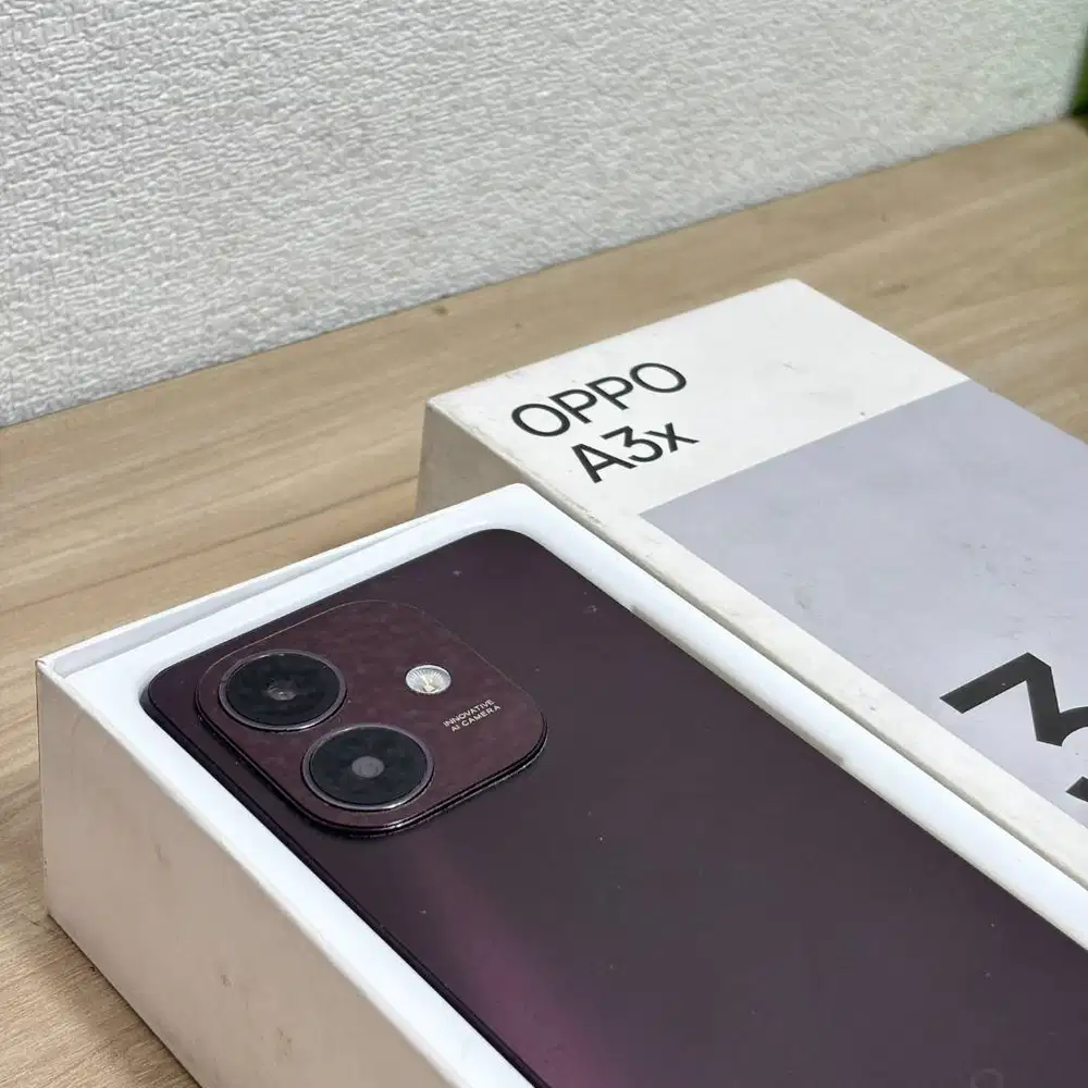 OPPO A3X RAM 4GB / ROM 64GB – FULLSET