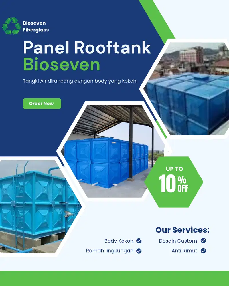 Panel Rooftank tandon Air Bersih
