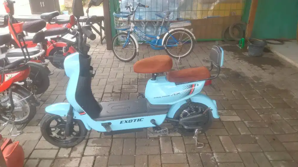 Di jual sepeda listrik normal siap pake