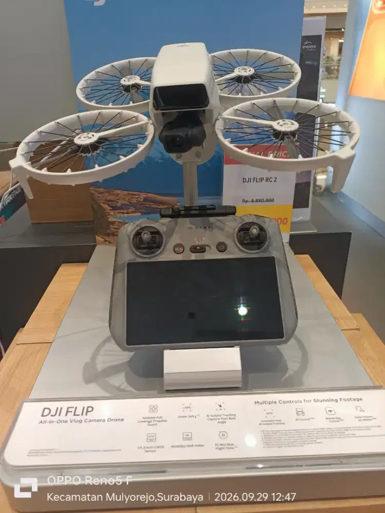 DJI FLIP RC 2 CICILAN RINGAN FREE 2X ANGSURAN