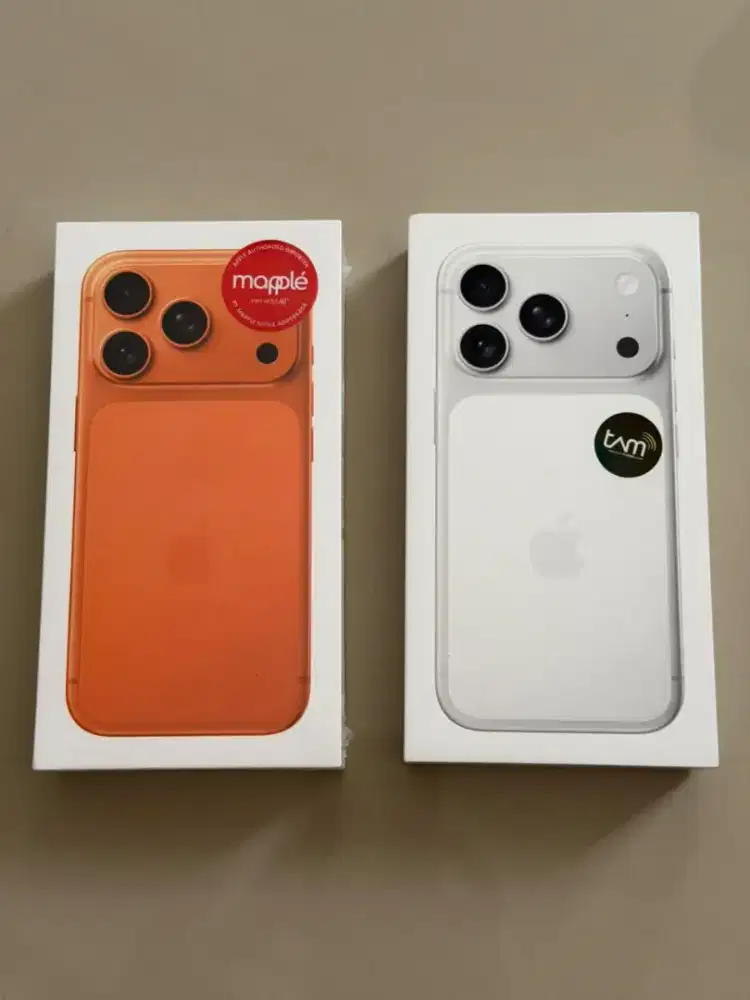 IPHONE 17 PRO 256GB SEGEL IBOX GARANSI 1 TAHUN