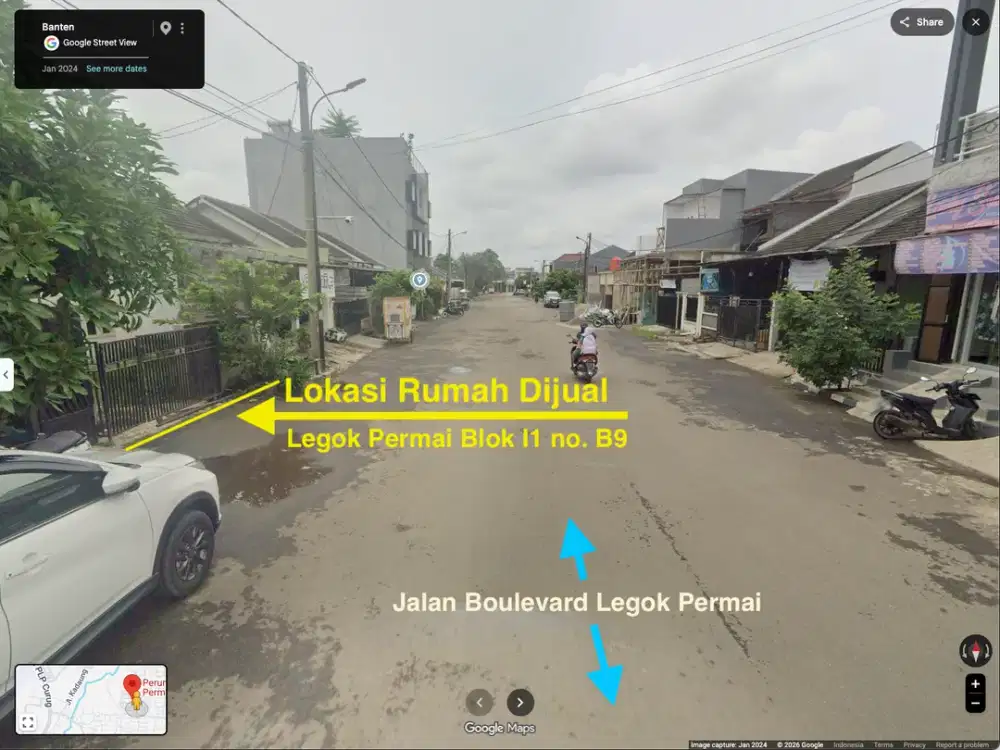 BU Rumah Dijual di Jalan Boulevard Legok Permai