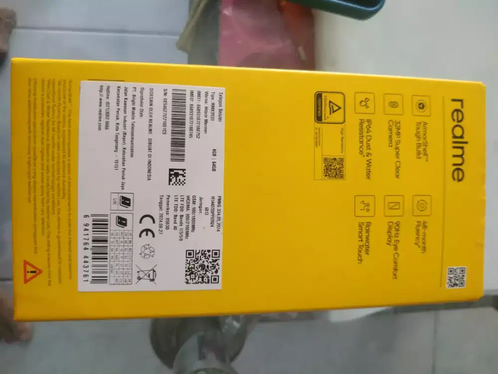 Jual HP realmi note 60