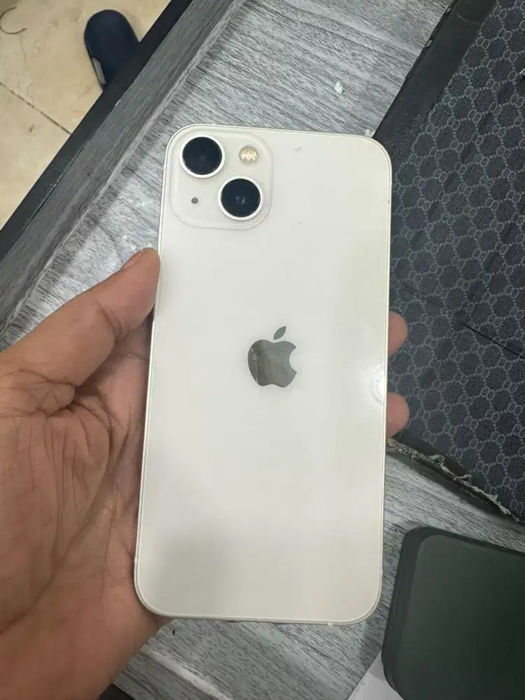 IPHONE 13 128GB BEACUKAI WHITE BH 100%