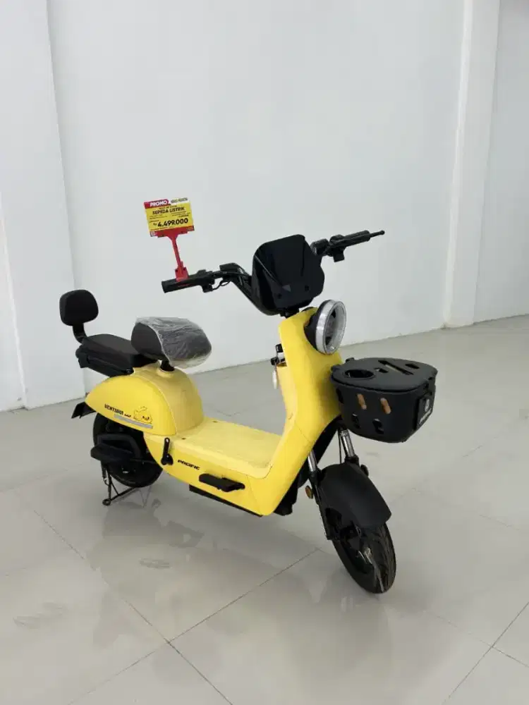 PROMO NEGO SEPEDA LISTRIK PACIFIC M2 NEW BERGARANSI | CICILAN RINGAN!