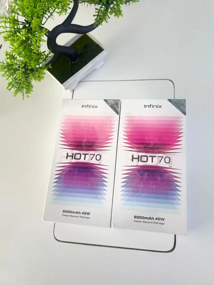 INFINIX HOT 70 8/128 BARU GARANSI RESMI