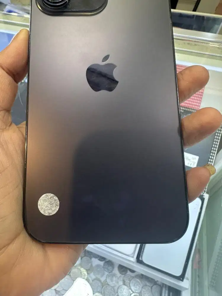 IPHONE 14 PROMAX 128GB BEACUKAI PURPLE NO MINUS