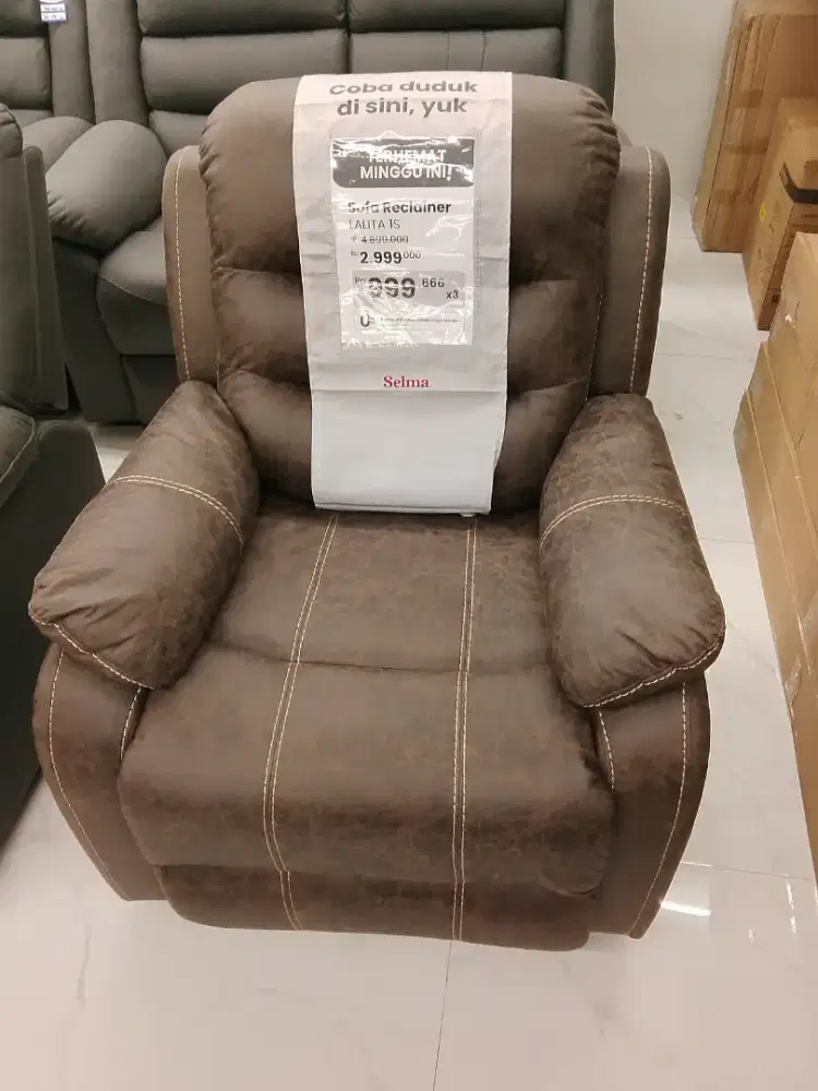 Sofa recliner murah Cilegon