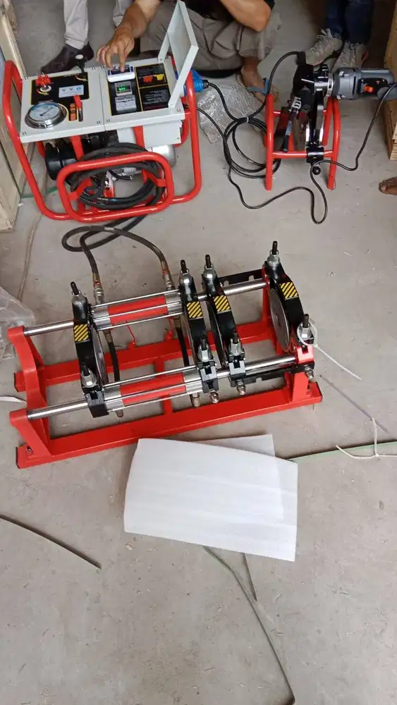 Mesin Sambung Pipa Hdpe 200mm Hydraulic Butt Fusion