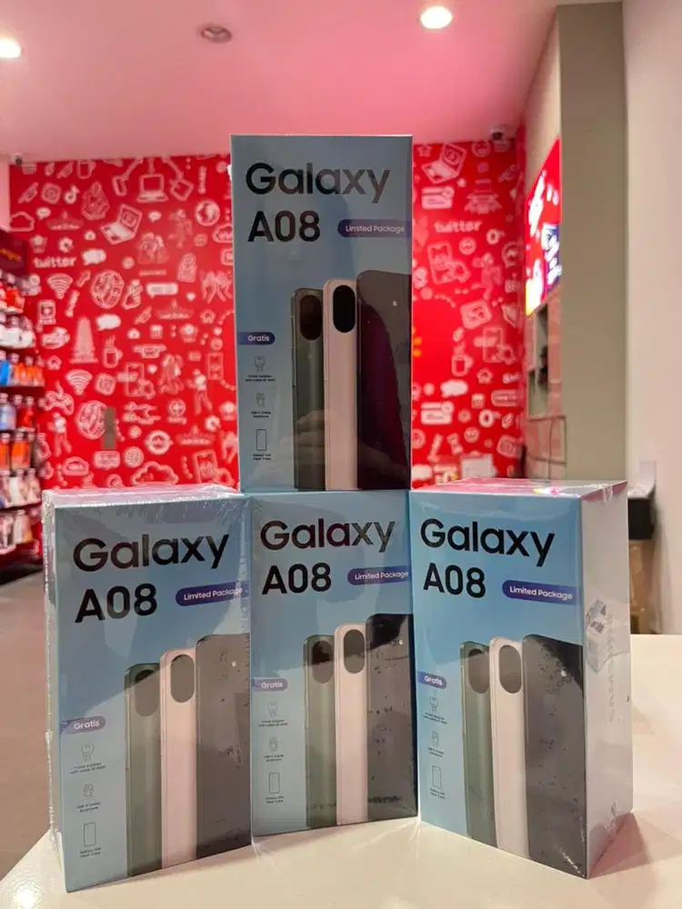 SAMSUNG GALAXY A08 || CASH || KREDIT SYARAT CUKUP KTP ||