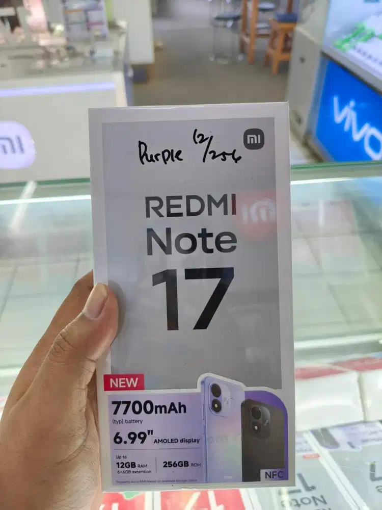 Redmi note 17, 12/256 GB