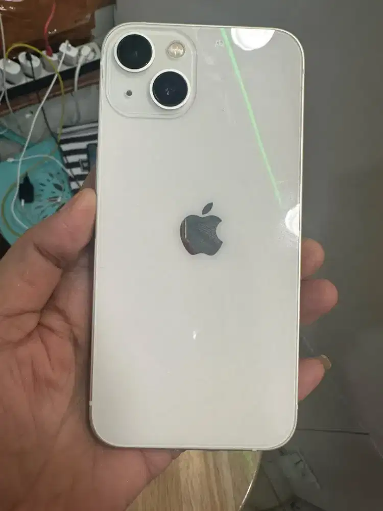 IPHONE 13 128 BEACUKAI WHITE NO MINUS