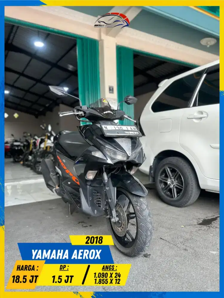 YAMAHA AEROX 2018 NEGO TIPIS BOLOH HIKMAH MOTOR KEPUH MALANG