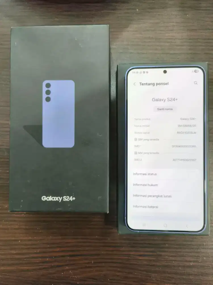 Samsung galaxy S24+ 12/256GB purple