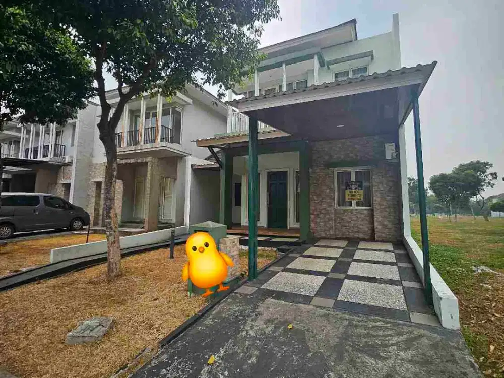 DISEWAKAN !!! Rumah Semi Furnished Suvarna Sutera area golf