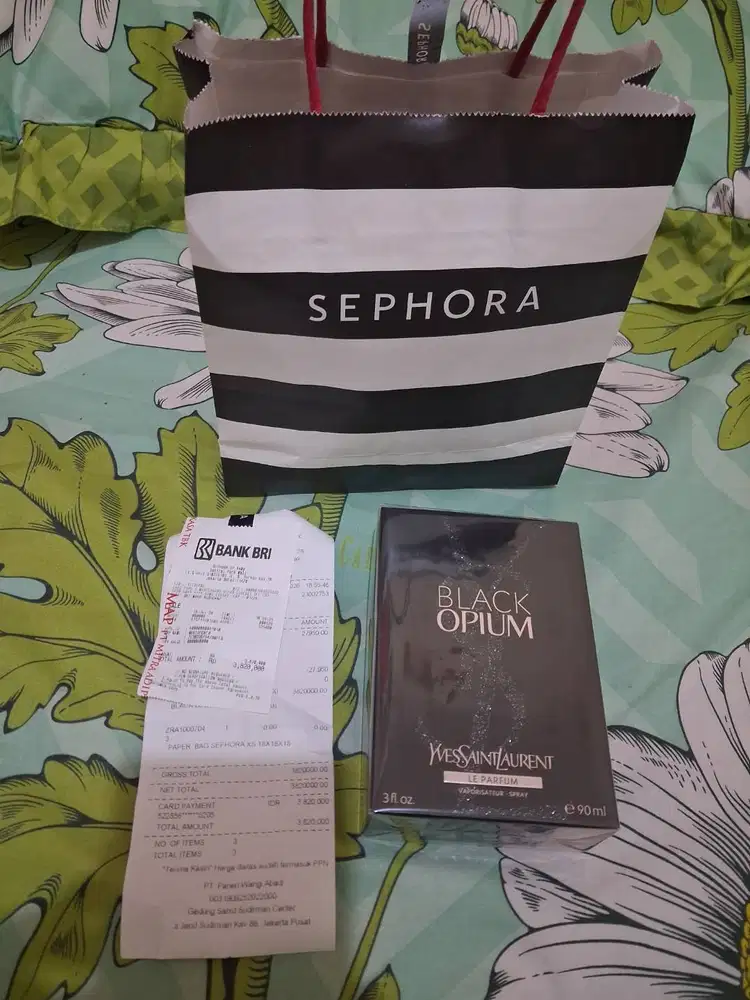 Black Opium YSL Le Parfum Kondisi Baru