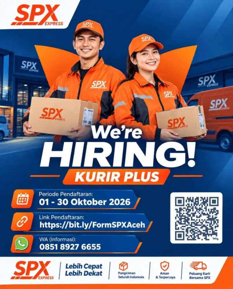 Lowongan SPX wilayah aceh