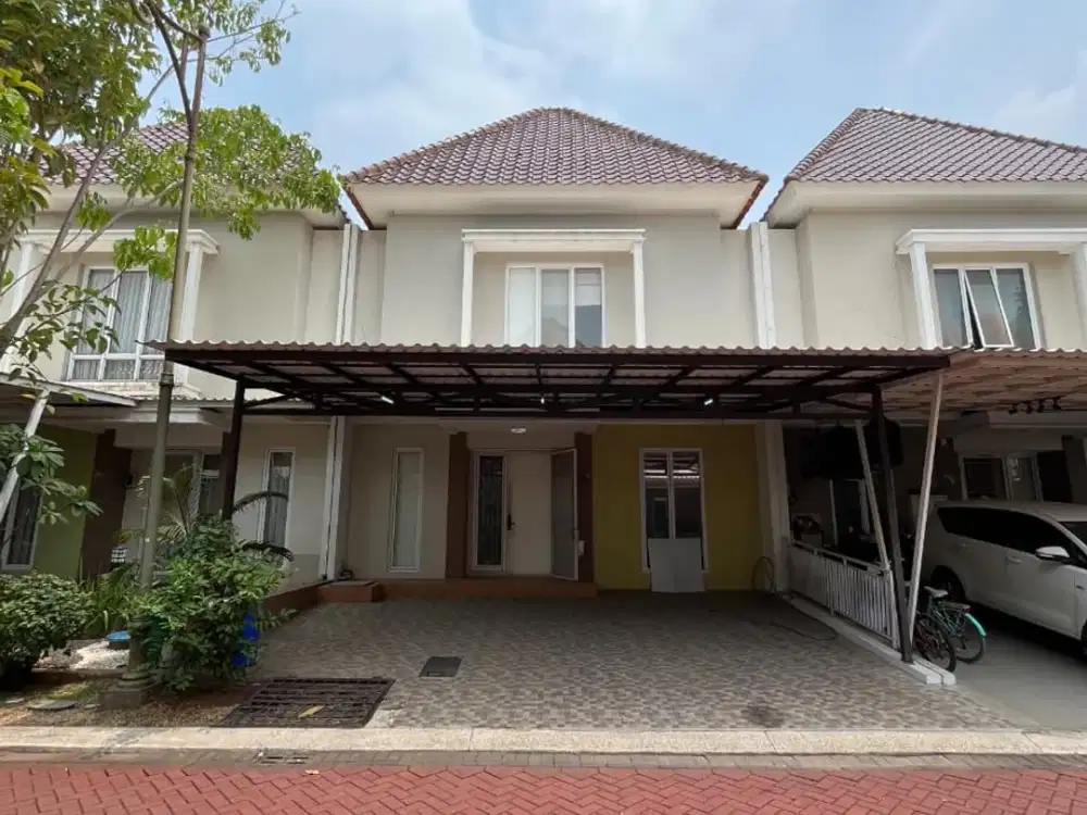 Rumah 2 Lantai Fully Furnish di Cluster Latigo Village Gading Serpong