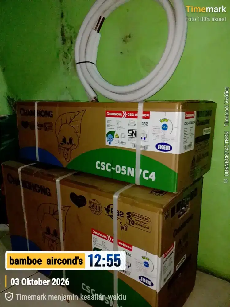 1/2 PK  harga sudah termasuk pemasangan