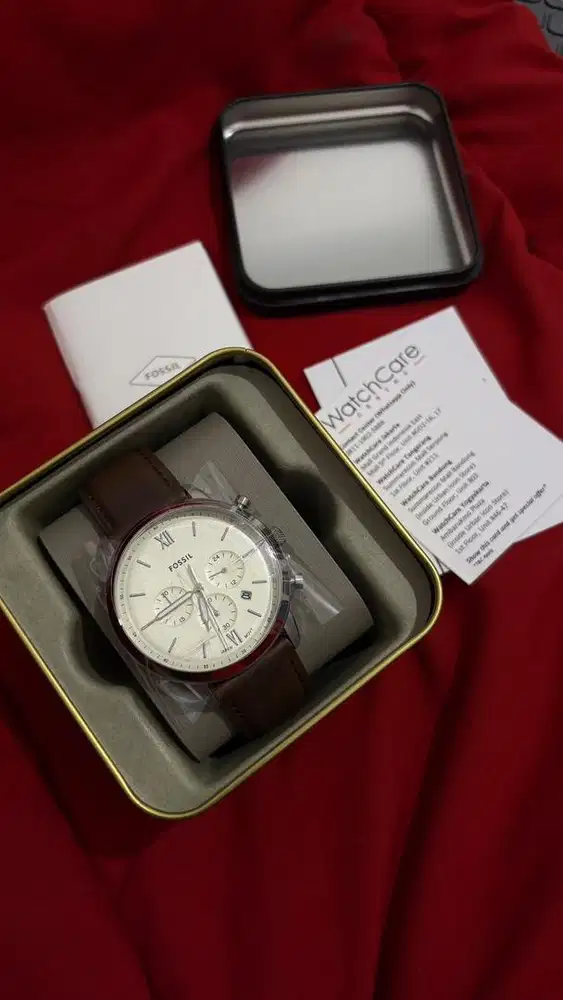 Silver Watch Fossil Neutra Chronograph FS538 BNOB (Brand New Open Box)
