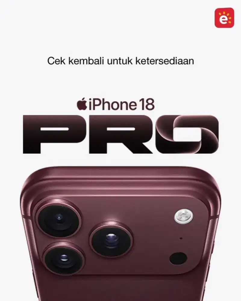 OPEN PO IPHONE 18 PRO