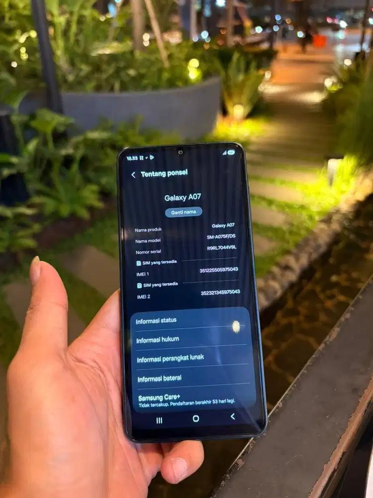 Samsung A07 4/128gb 4G batangan