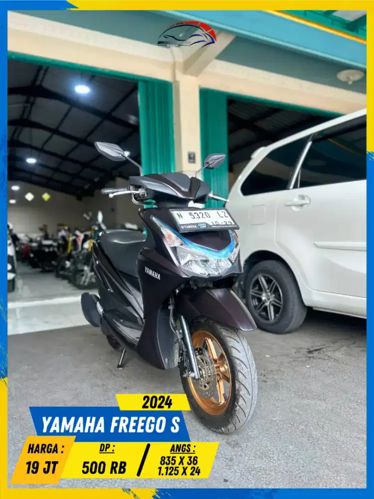 YAMAHA FREEGO S 2024 MANTAP MASZEHH HIKMAH MOTOR KEPUH MALANG