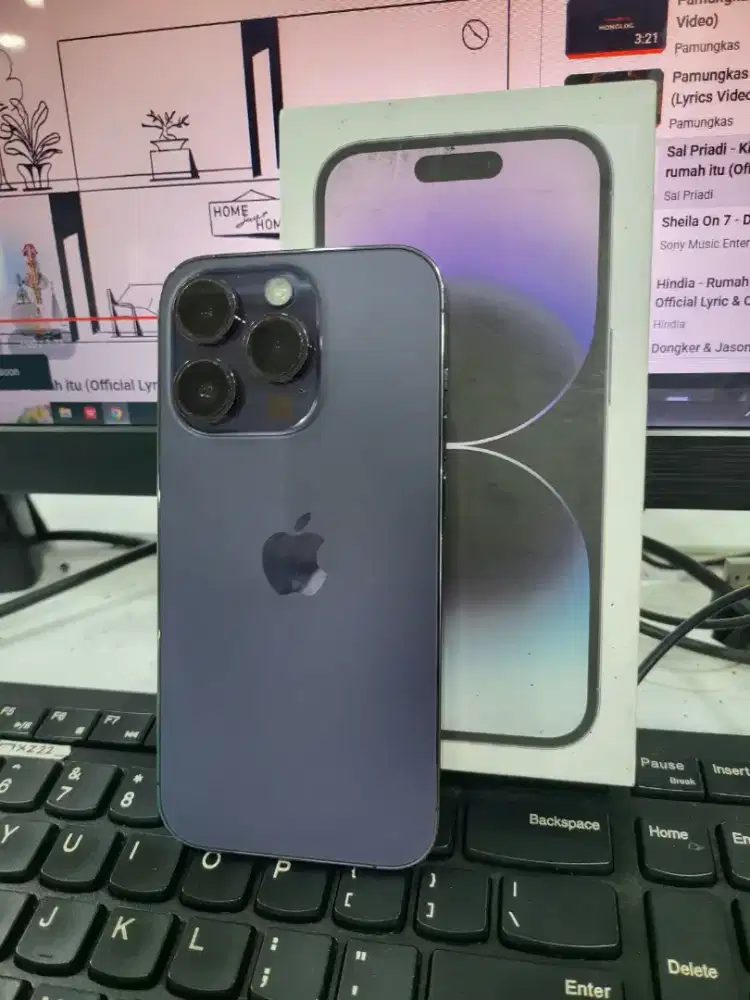 Iphone 14 pro 128gb beacukai fulset