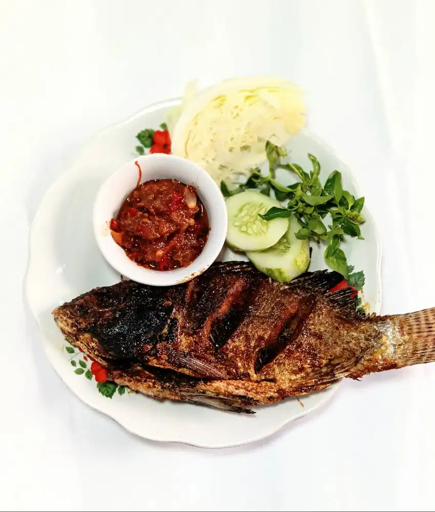 Ikan Nila bakar mbak khiv
