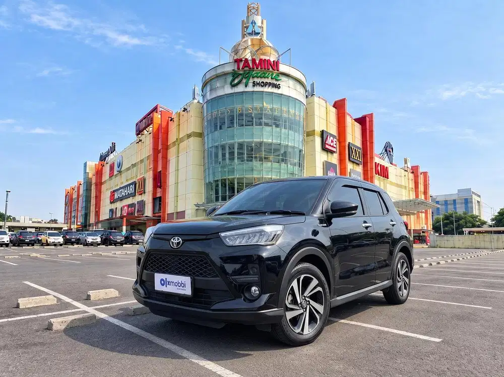 TDP RENDAH - Toyota Raize 1.0 G One Tone Bensin-AT 2021 Hitam CFYHB